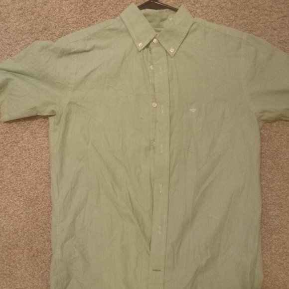 light green dockers button down - Picture 1 of 1